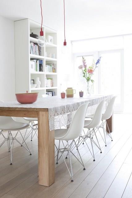 Biała jadalnia Homebook
