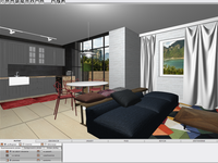 Projekt i wizualizacja wykonana w CAD Decor PRO